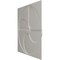 Ekena Millwork 19 5/8in. W x 19 5/8in. H Windmill EnduraWall Decorative 3D Wall Panel Covers 2.67 Sq. Ft. WP20X20WICST - alternate 5